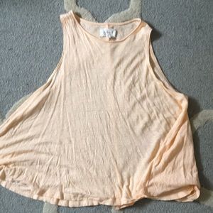 Peach Lou & Grey 100% Linen Light and Airy Tank!